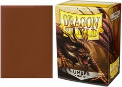 Dragon Shield Sleeves: Matte Umber (Box Of 100)